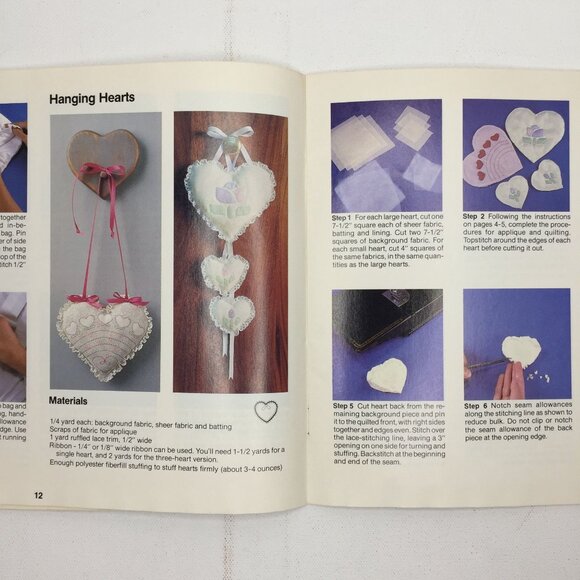 Gick Publishing Shadow Applique Booklet Yvonne Amico Stitch Diagrams Projects - Picture 5 of 11